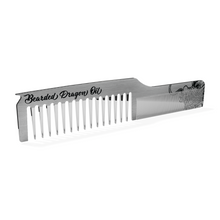 Load image into Gallery viewer, Stainless Dual Tooth Comb
